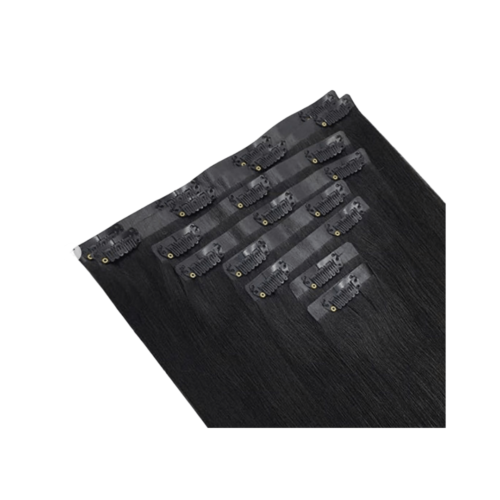 Raw Straight- Seamless Clip Ins (135g)