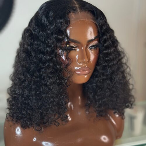 Burmese Curly  HD Closure Wig (5×5)